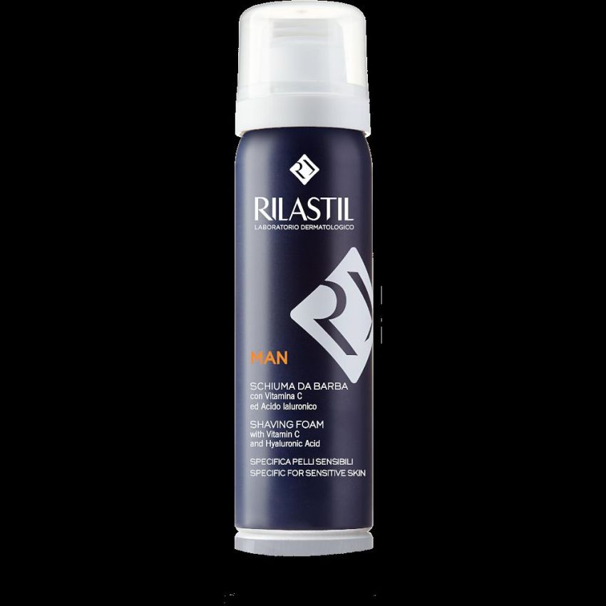Rilastil Man - Schauma da Barba 200ml per Uomo