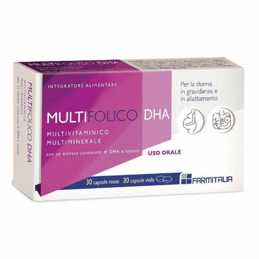 DHA Multifolico - Integratore Alimentare 60 Capsule