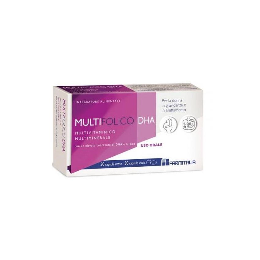 DHA Multifolico - Integratore Alimentare 60 Capsule