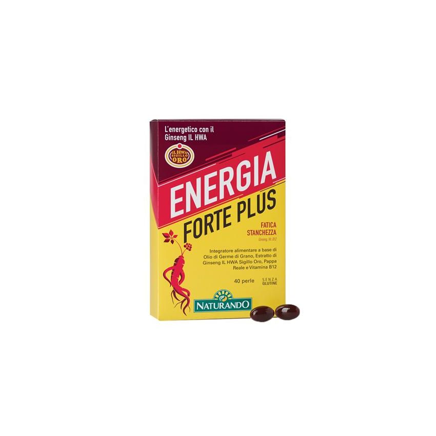 Plus Energy Forte: Confezione da 40 Perle Energetiche