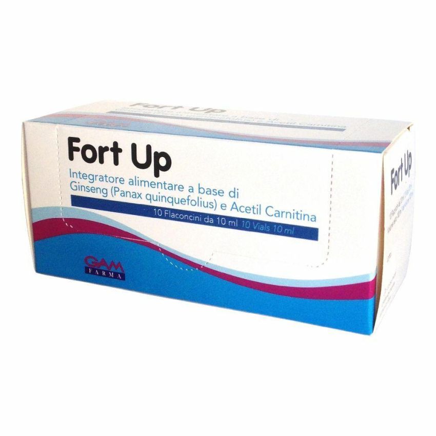Fort Up: Confezione da 10 Flaconcini Energetici da 10ml