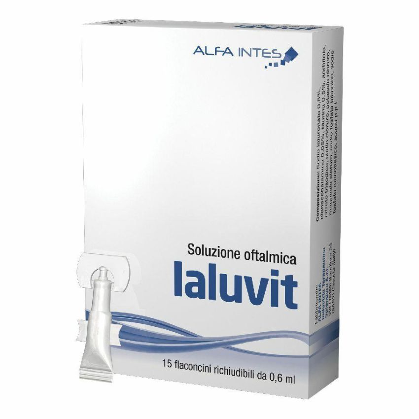 Ialuvit Soluzione Oftalmica - Confezione da 15 Flaconcini