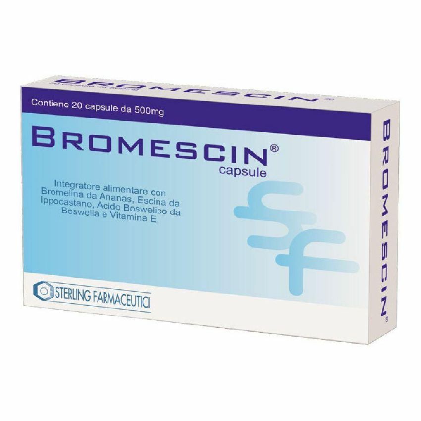 Bromescin 20 Capsule per Supporto alla Salute