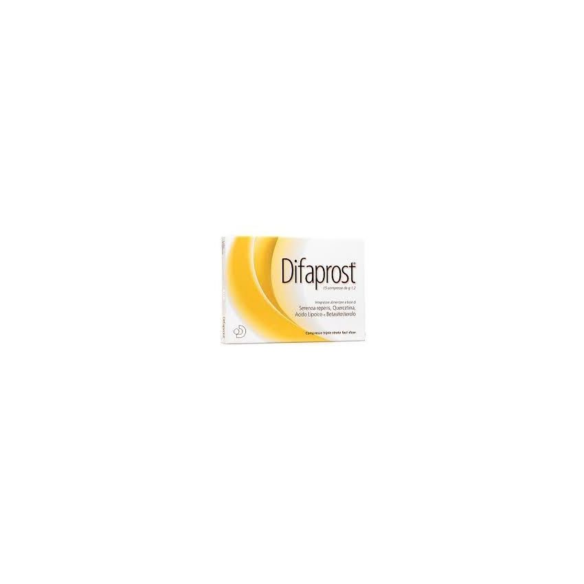 Difaprost - Integratore Alimentare Prostata, 15 Compresse