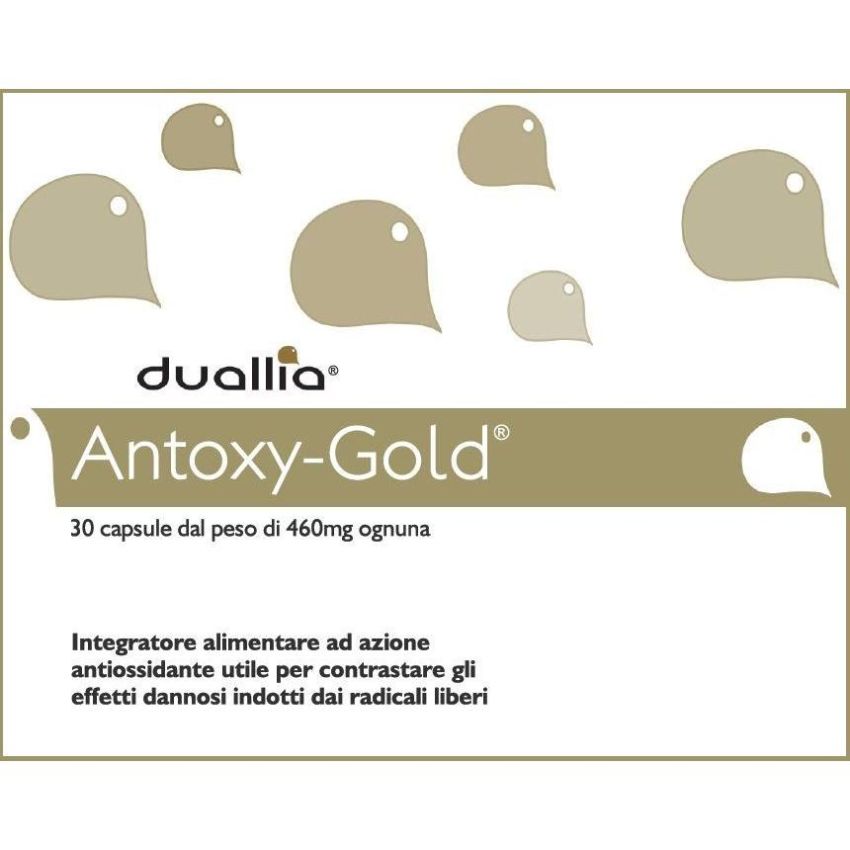 Antoxy Gold Integratore Antiossidante - 30 Capsule
