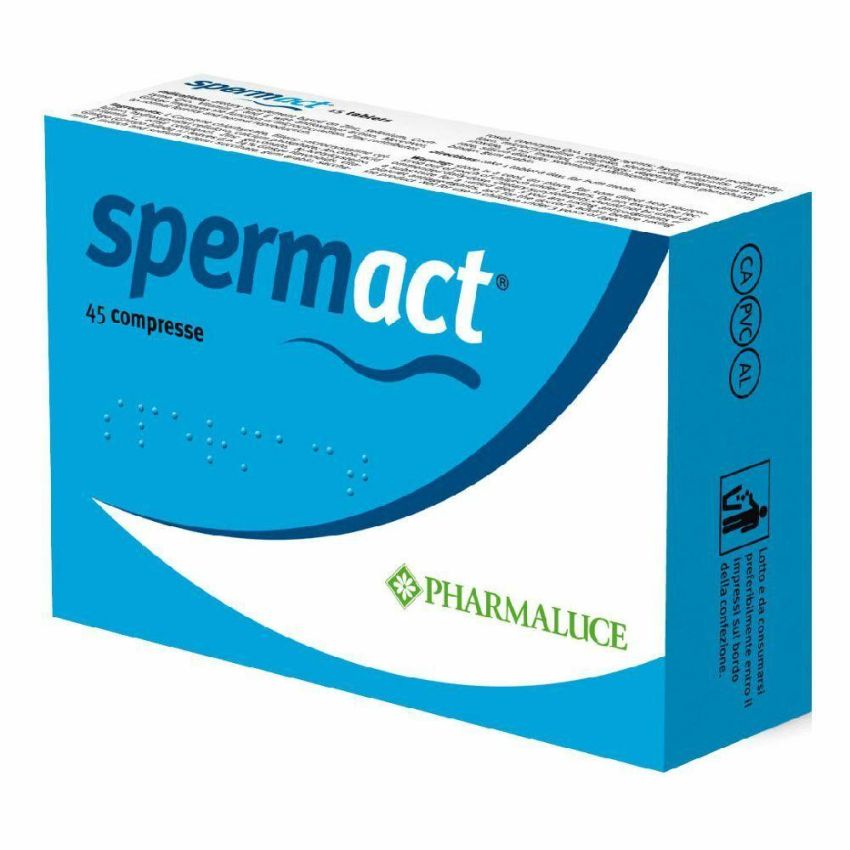 Spermact - Integratore Fertilità Maschile, 45 Compresse
