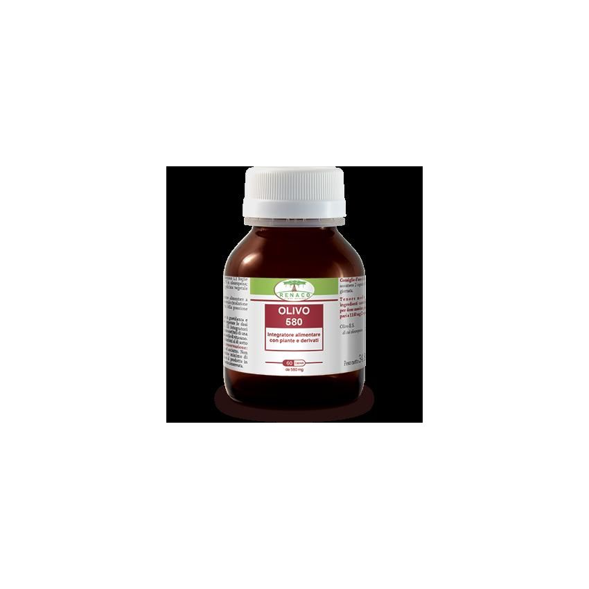 Olivo 580 - Integratore Alimentare, 60 Capsule