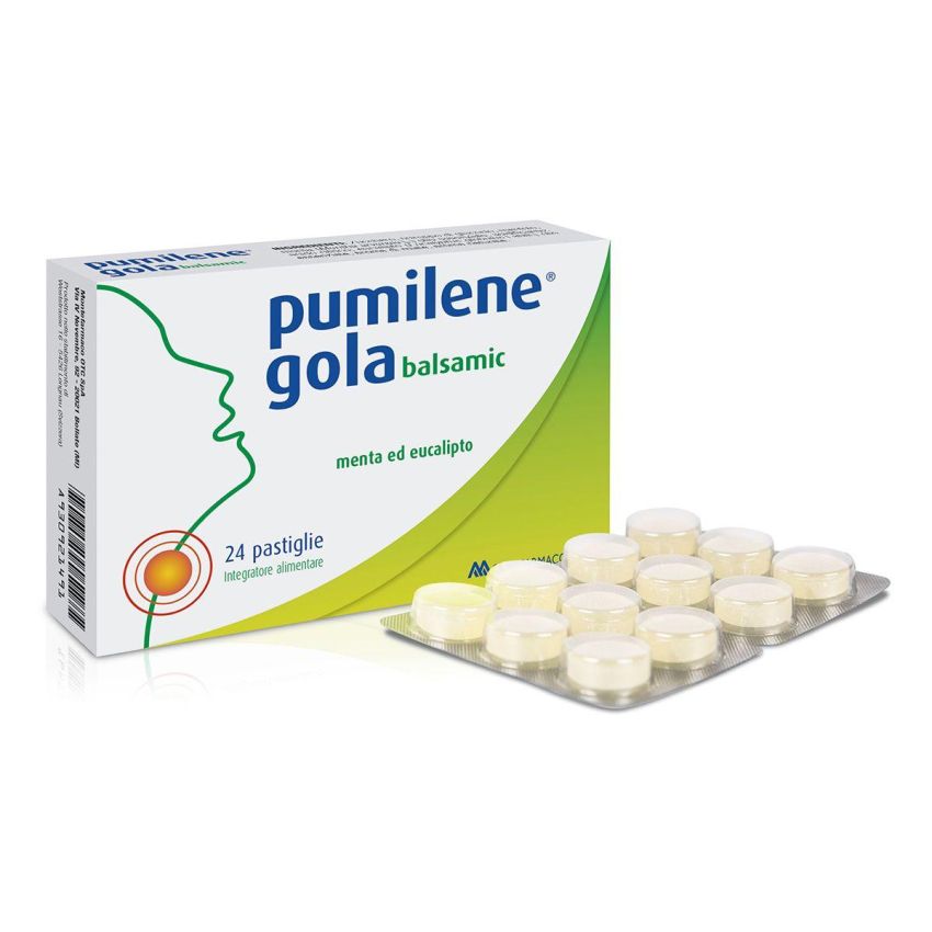 Pumilene Balsamico 24 Pastiglie per la Gola