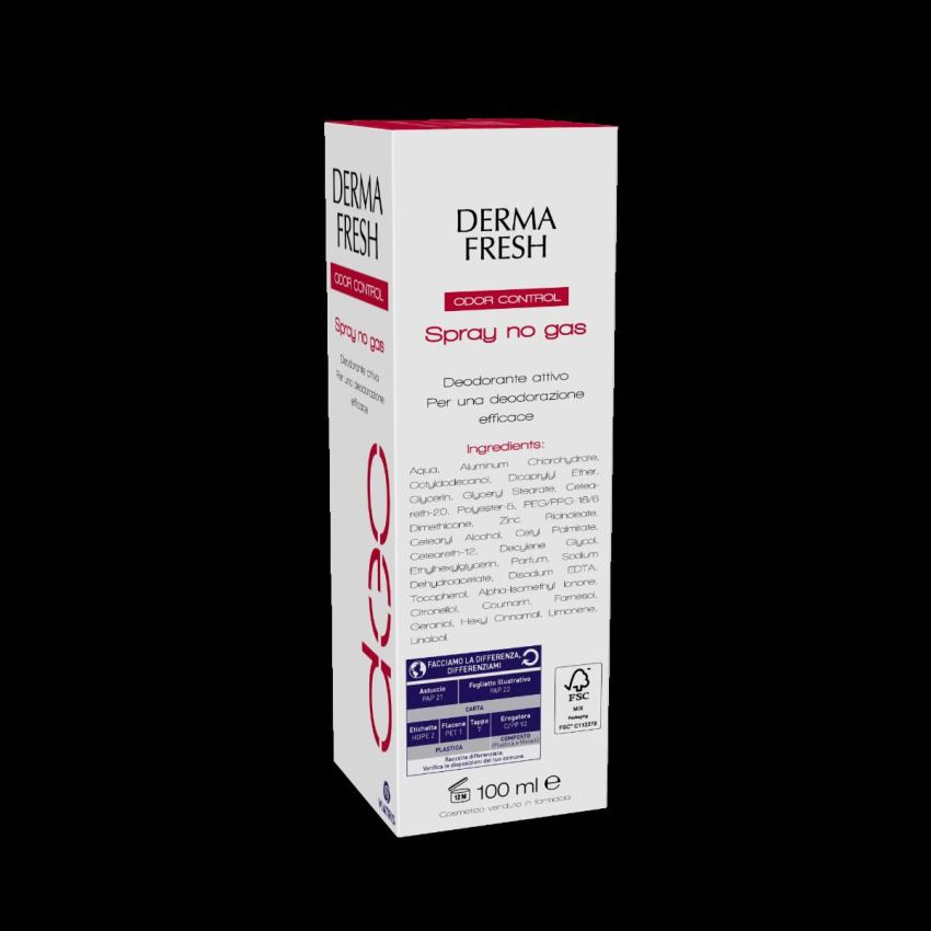 Dermafresh 100ml Odor Control Antiperspirant Spray