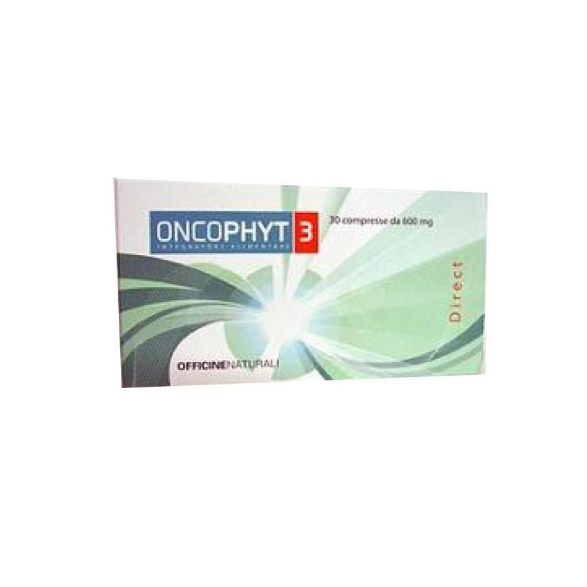 Oncophyt 3 - Integratore Alimentare da 600mg, 30 Compresse