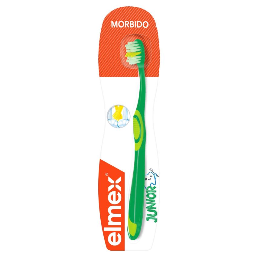Spazzolino Junior Elmex per Bambini 6-12 Anni - Setole Morbide