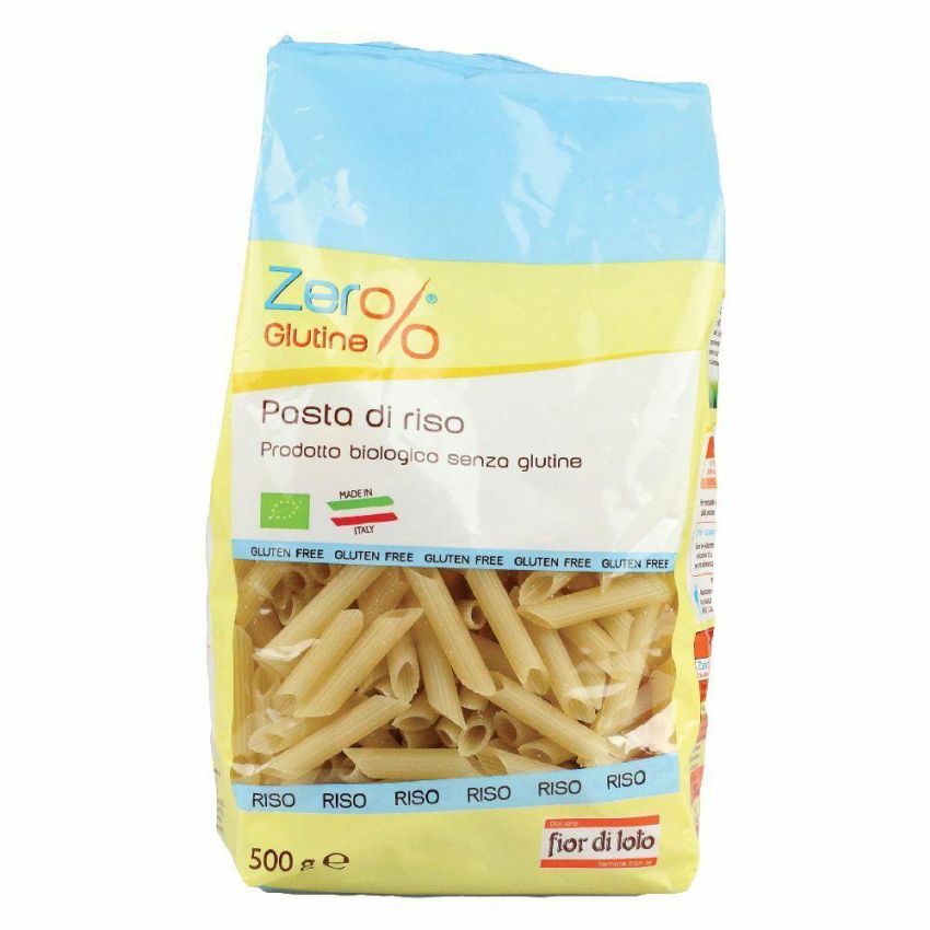 Pasta Penne di Riso Bio Senza Glutine 500g