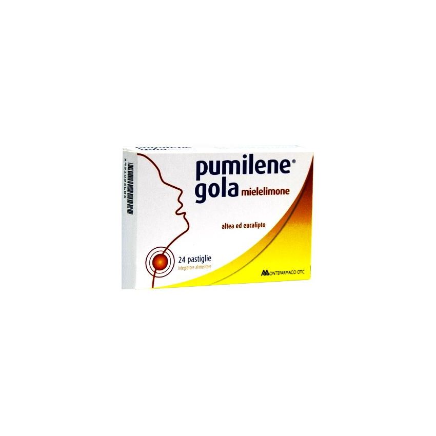 Pumilene Pastiglie per Gola Miele e Limone - Confezione da 24