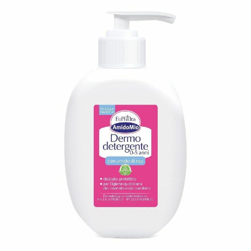 Euphidra Amidomio Detergente Dermatologico per Bambini 0-5 Anni, 400ml