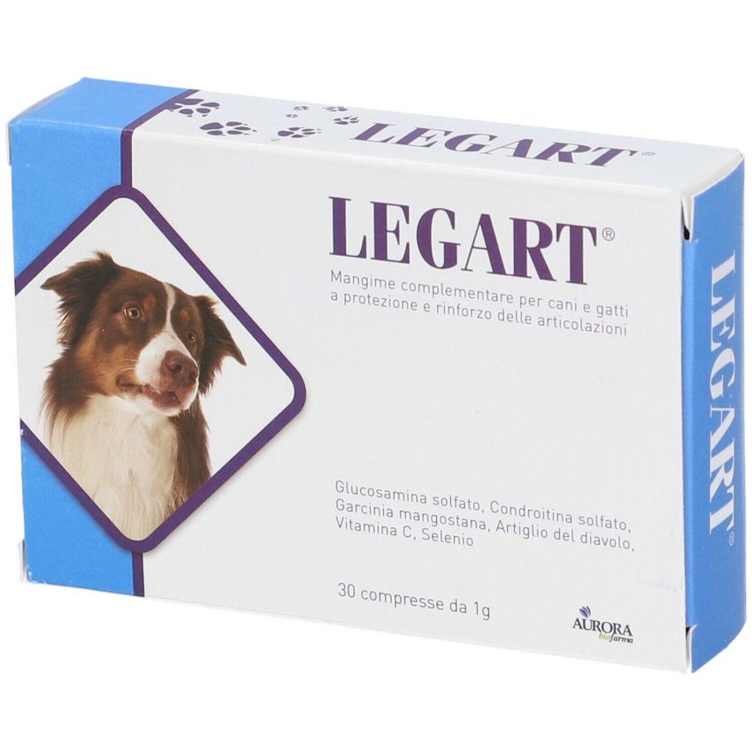 Legart Supplemento Nutrizionale per Cani e Gatti - 30 Compresse