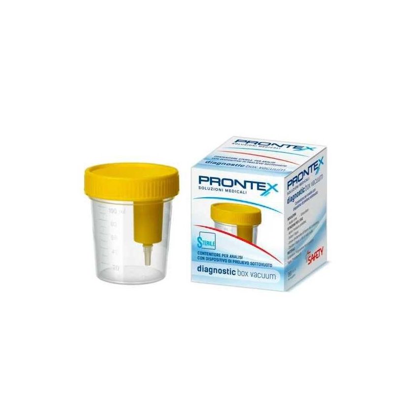 Prontex Box di Diagnostica con Sistema di Aspirazione - Contenitore Sterile per Urina