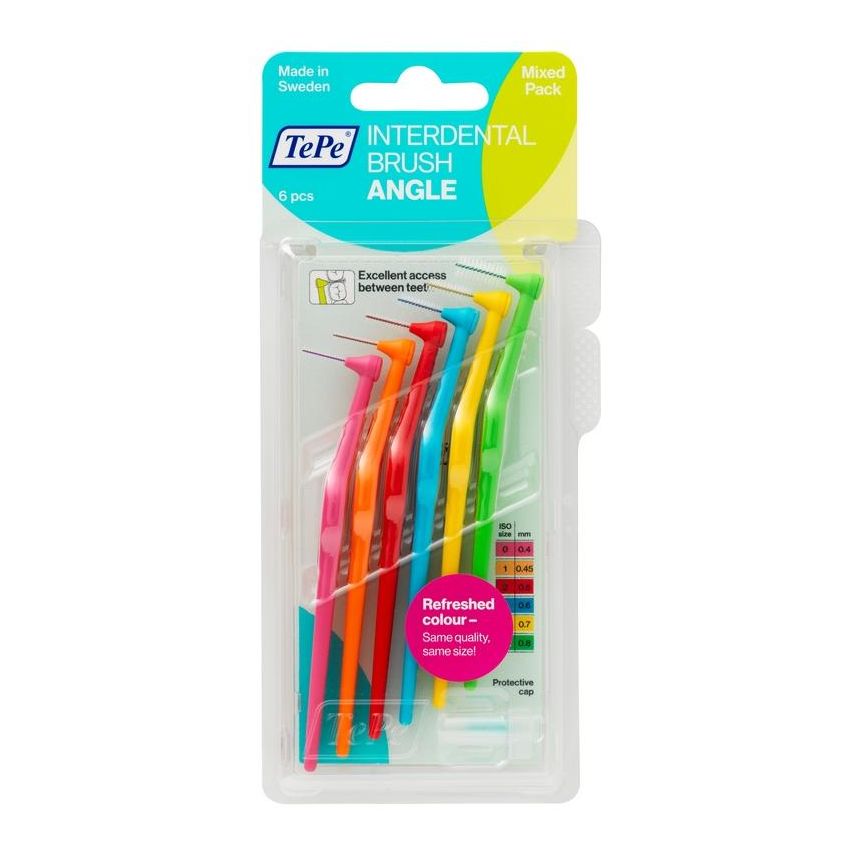 TePe Angle Set di 6 Scovolini Interdentali Misti