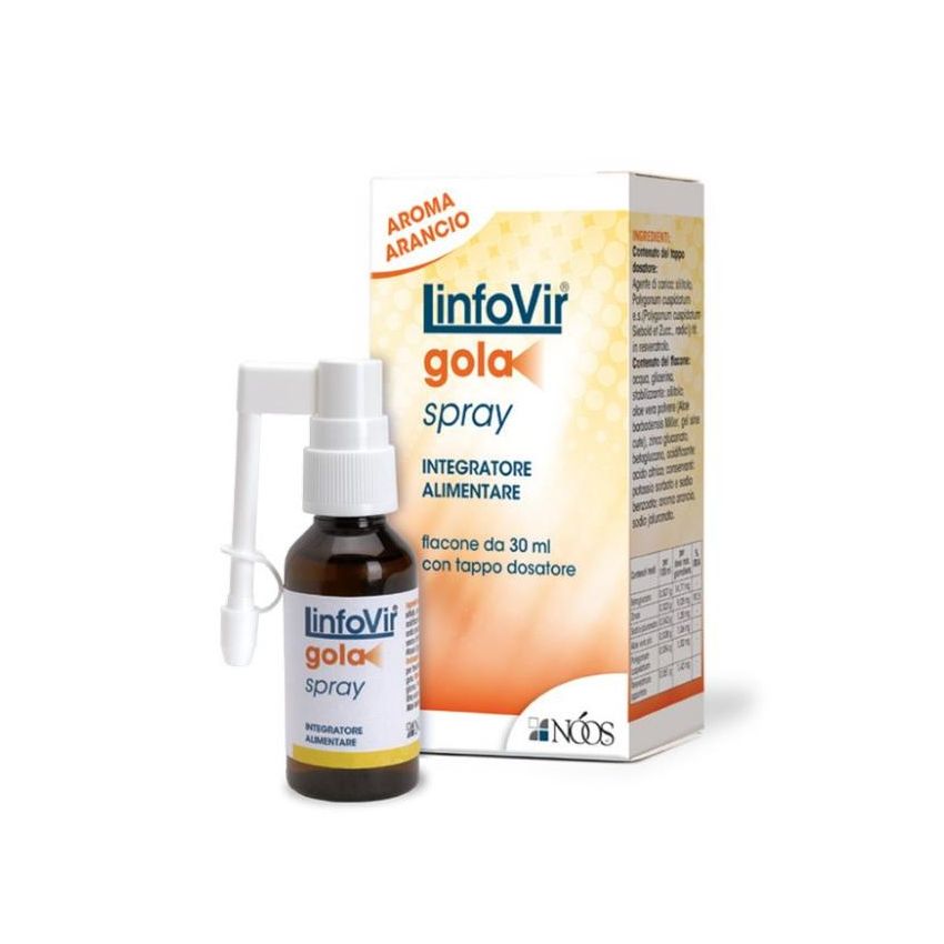 Linfovir Gola: Spray Orale per la Gola da 30ml