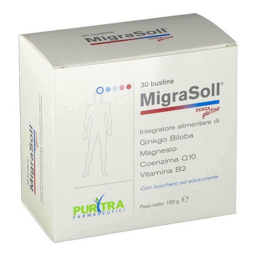 Migrasoll Allevia Mal di Testa - Confezione da 30 Buste