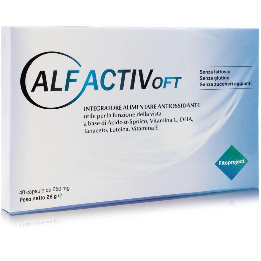 Alfactive Oft - 40 Capsule per la Salute degli Occhi