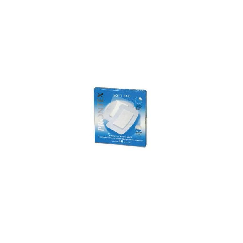 Prontex Soft Pad Garza Medicale 10X6 - Confezione da 6 Pezzi