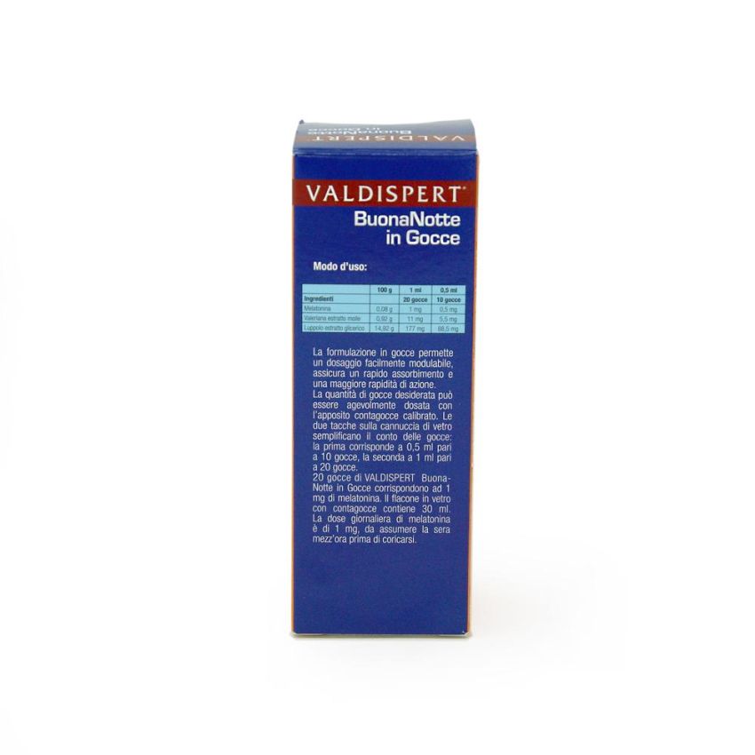Gocce Valdispert Buonanotte - Supplemento notturno, 30 ml