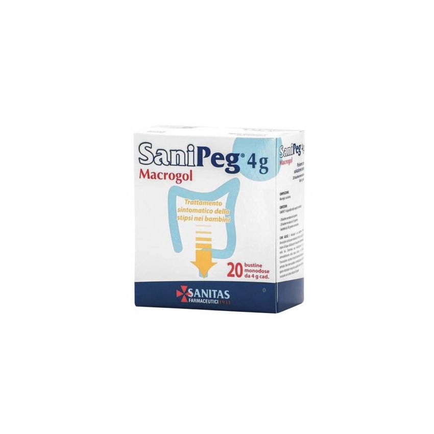 Sanipeg Digestive Health Supplement - Pacco da 20 Bustine