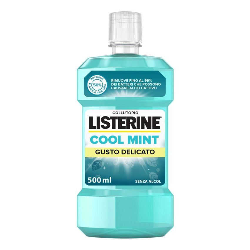 Collutorio Listerine Cool Mint 500ml - Gusto Delicato