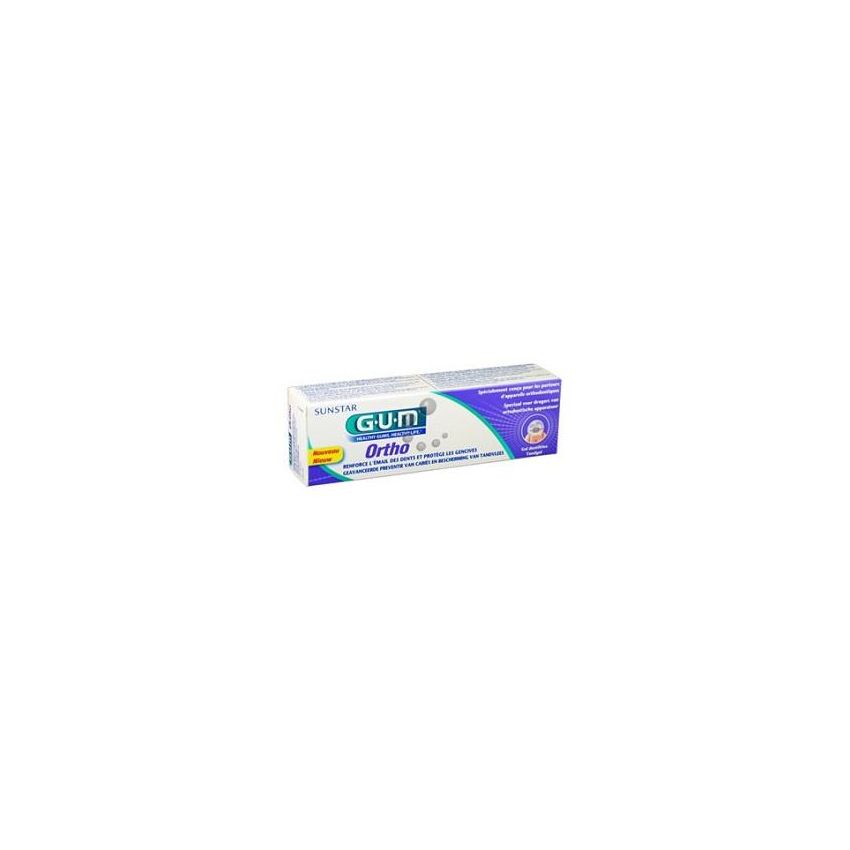 Dentifricio Gel Gum Ortho 75ml per Cura Ortodontica