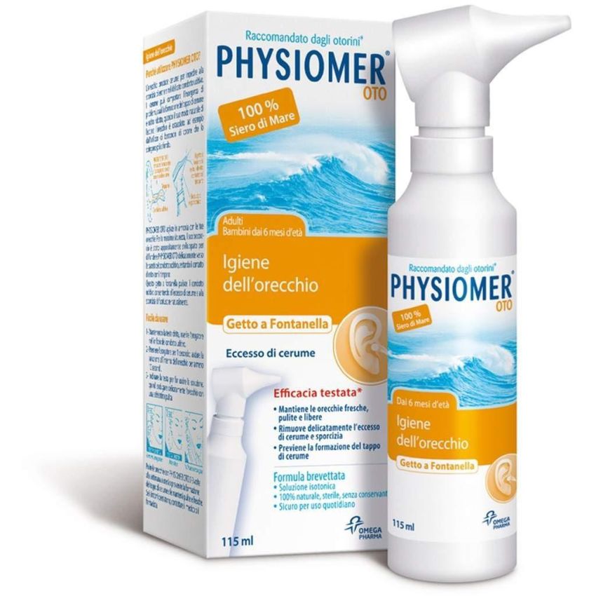 Spray Oto Physiomer CSR 115ml per Cura dell'Orecchio