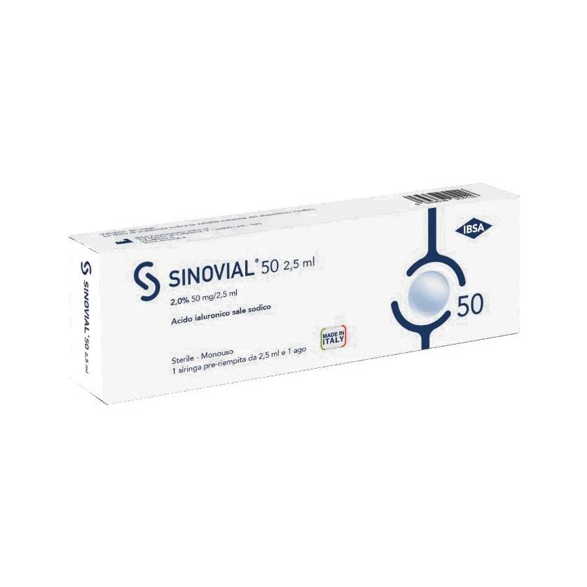 Siringa Sinovial One 2% - Capacità 2,5 ml