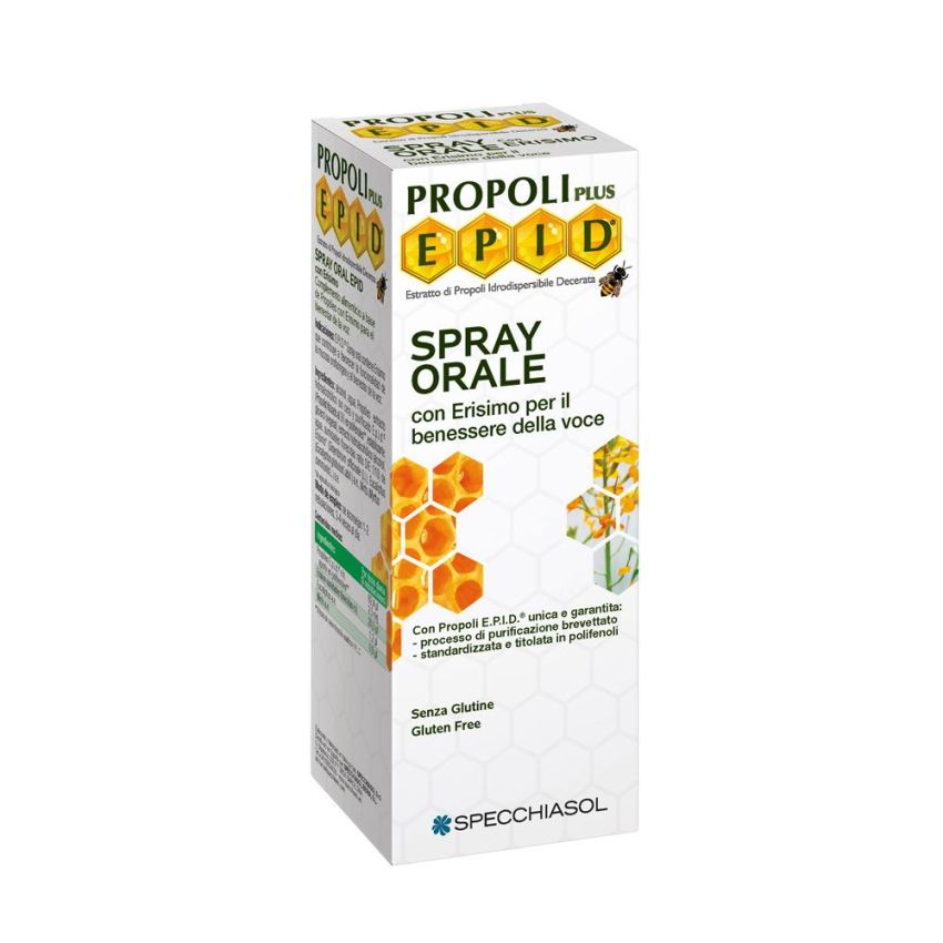 Spray Orale Propoli Epid con Erisimo 15ml