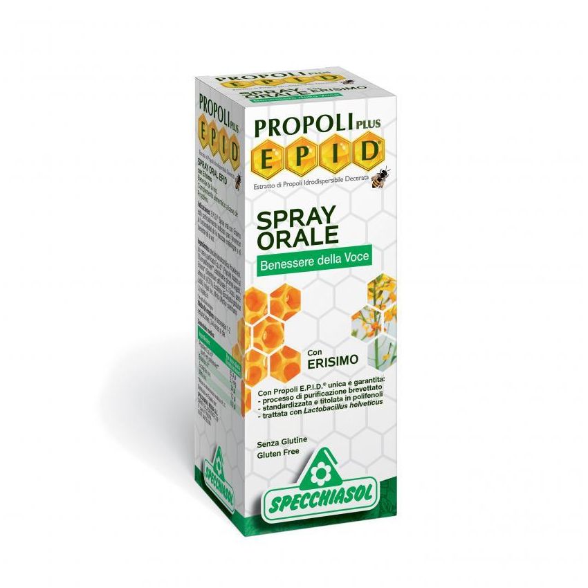 Spray Orale Propoli Epid con Erisimo 15ml