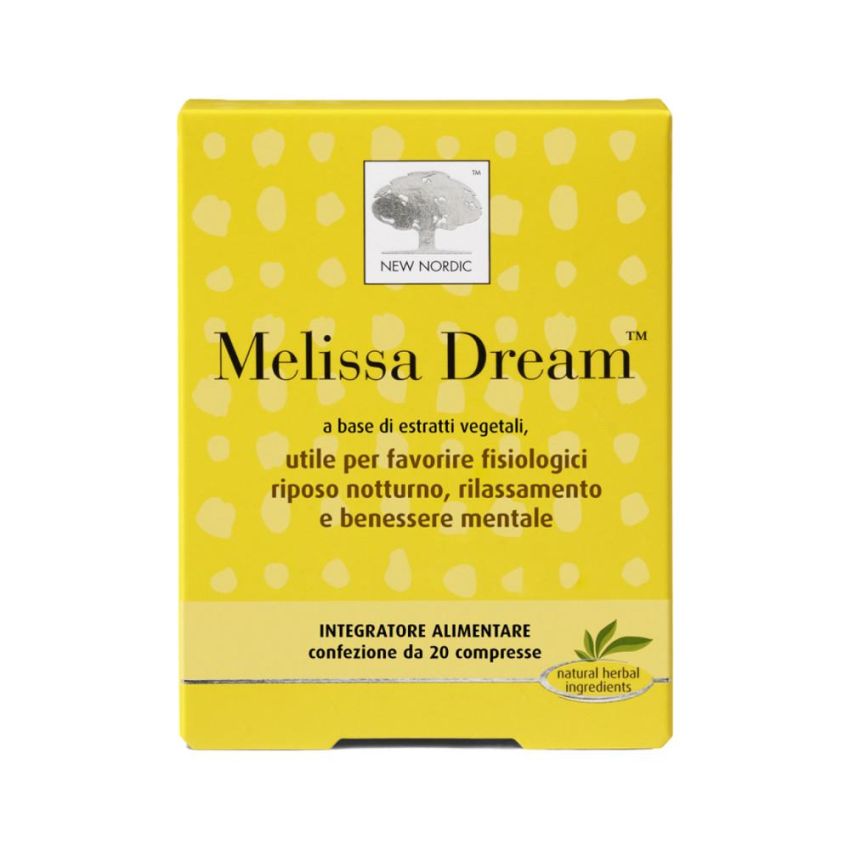 Melissa Dream - 60 Compresse per il Relax e il Sonno Naturale