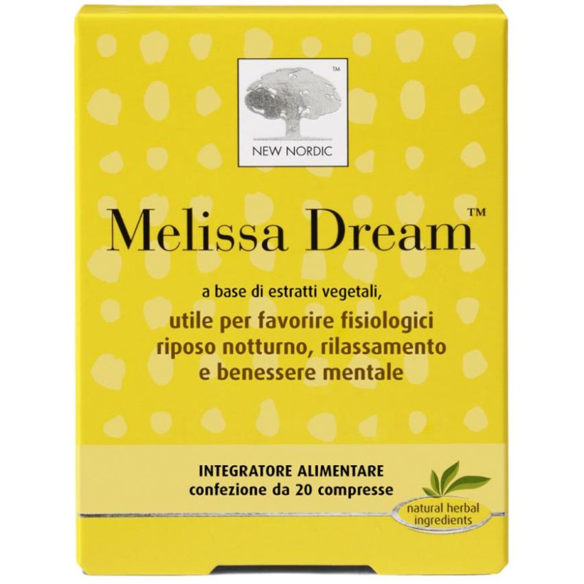 Melissa Dream - 60 Compresse per il Relax e il Sonno Naturale