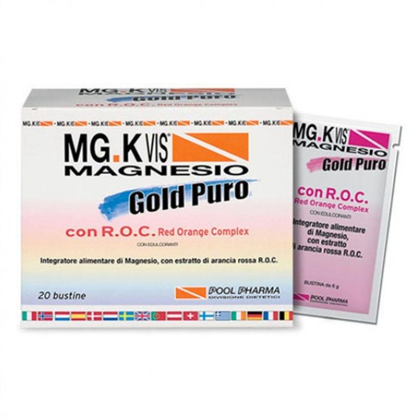 MGK Vis Puro Magnesio Gold - Confezione da 20 Buste