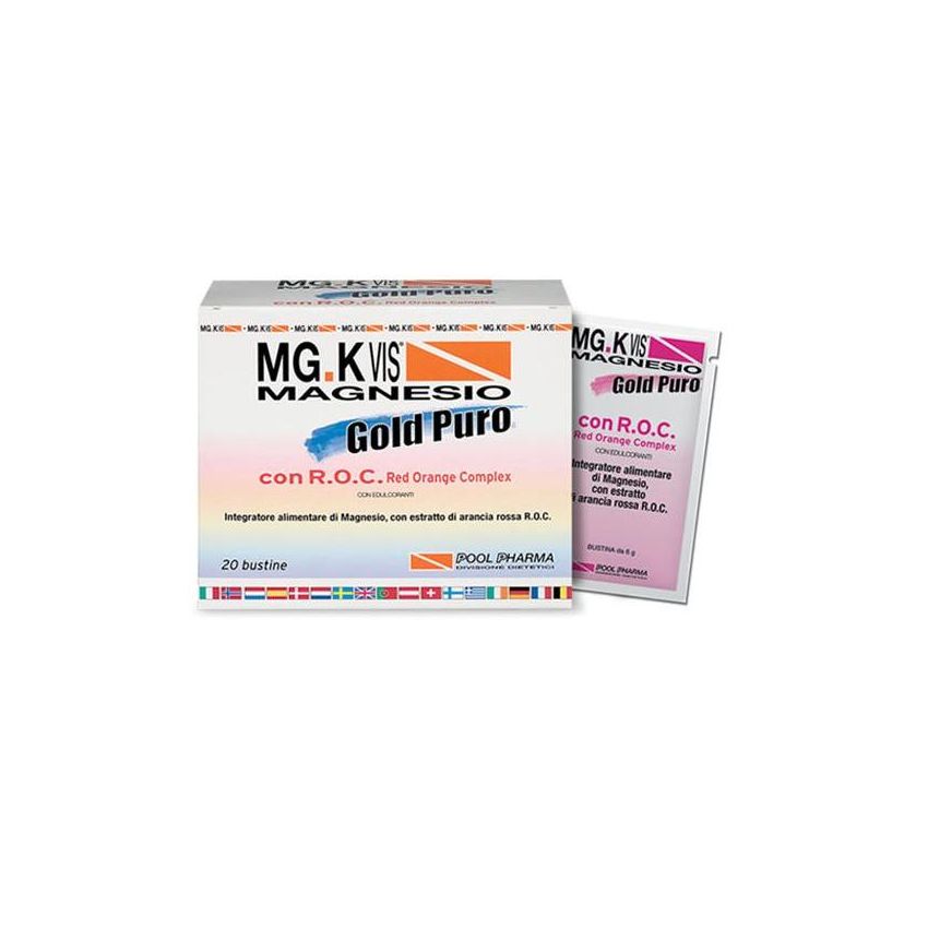 MGK Vis Puro Magnesio Gold - Confezione da 20 Buste