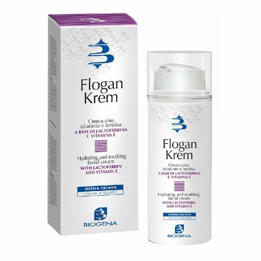 Biogena Flogan - Crema Lenitiva Soothing Cream, 50ml