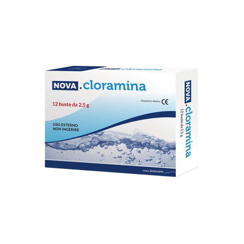 Nova Cloramina - Confezione da 12 Bustine di 2,5g