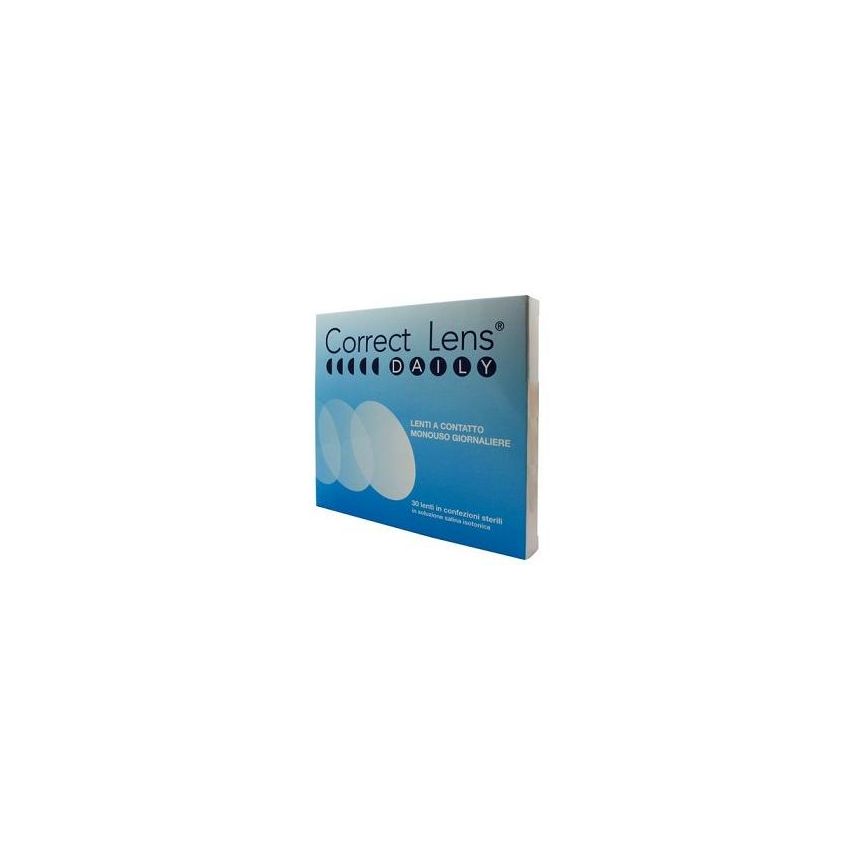 Lenti a Contatto Monouso Giornaliere Correct Lens -4.25, 30 Pezzi