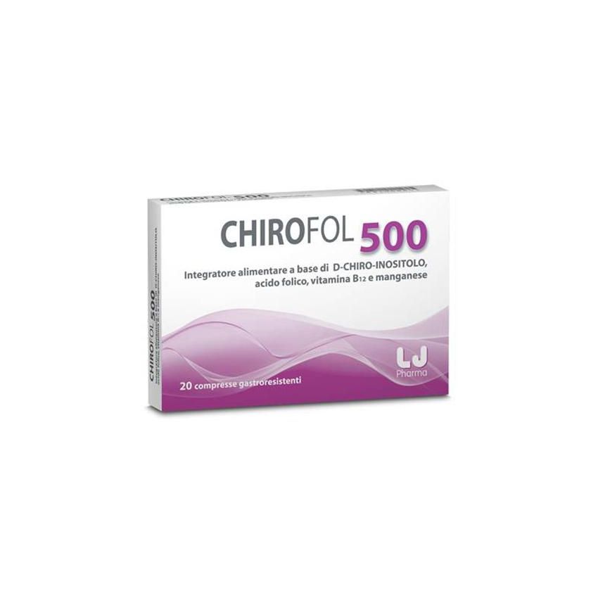 Chirofol 500 Integratore Alimentare - Confezione da 20 Compresse