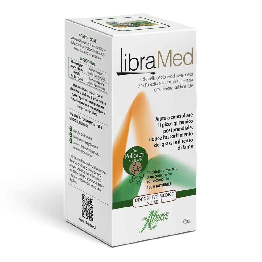 Aboca Fitomagra Libramed - Integratore Naturale per Controllo del Peso, 138 Compresse
