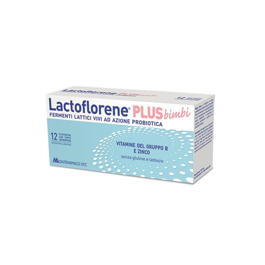 Lactoflorene Plus per Bambini - Set di 12 Flaconcini