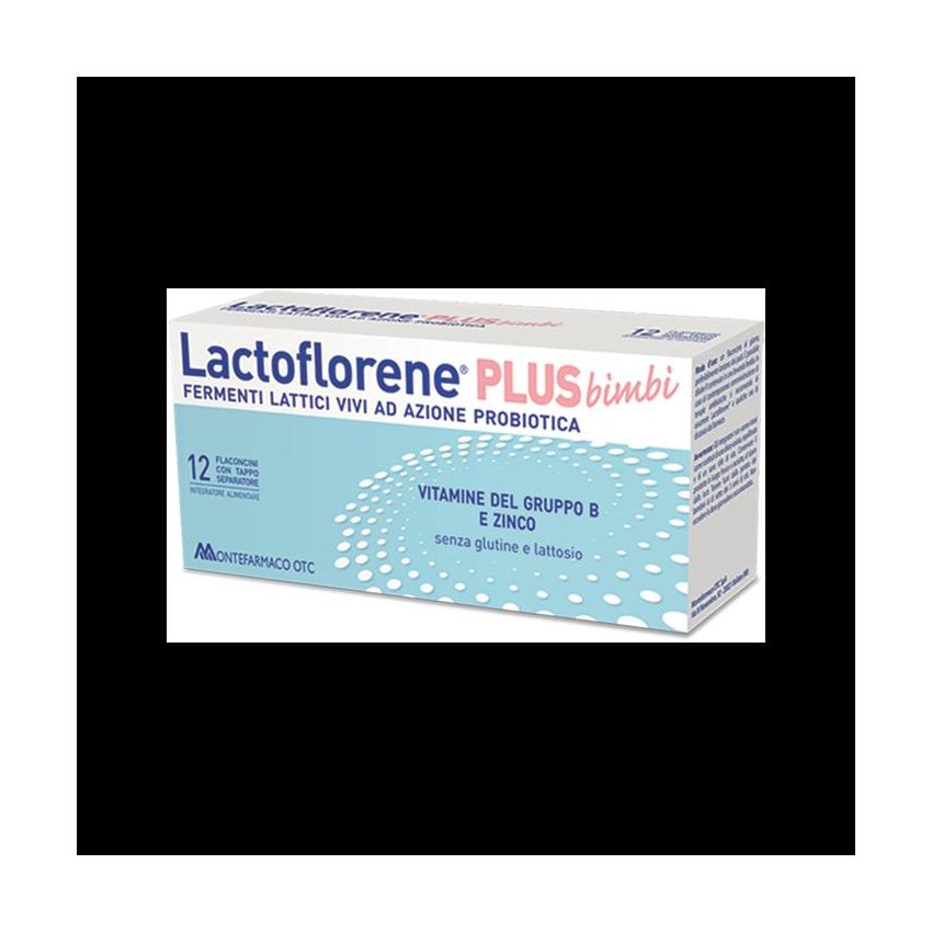 Lactoflorene Plus per Bambini - Set di 12 Flaconcini
