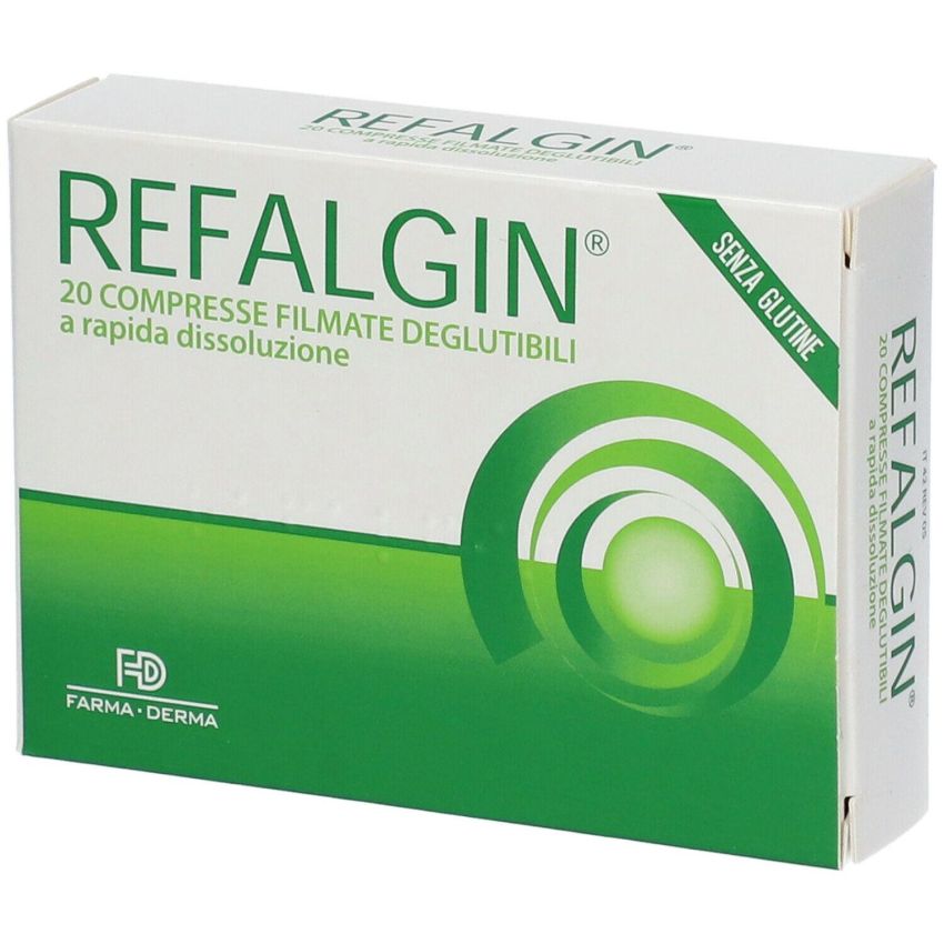 Refalgin - 20 Compresse Deglutibili Rivestite con Film