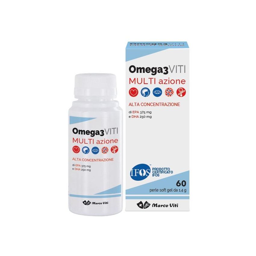 Omega 3 Multiazione con 60 Perle Vitamine