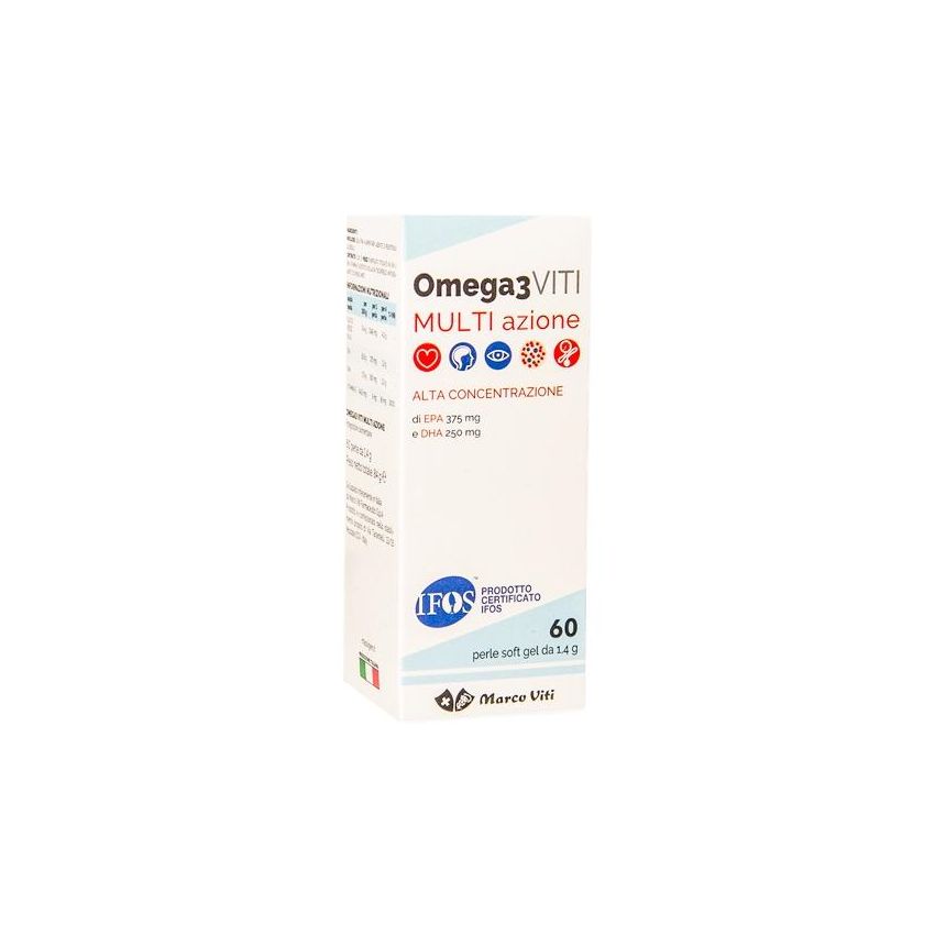 Omega 3 Multiazione con 60 Perle Vitamine