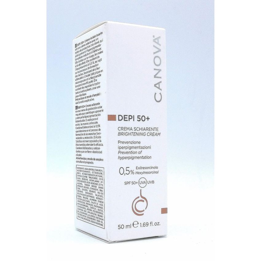 Crema di Protezione Solare Alta SPF 50+ Canova Depi, 50ml