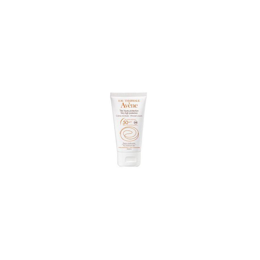 Avene Eau Thermale Crema Solare Minerale SPF50+, 50ml