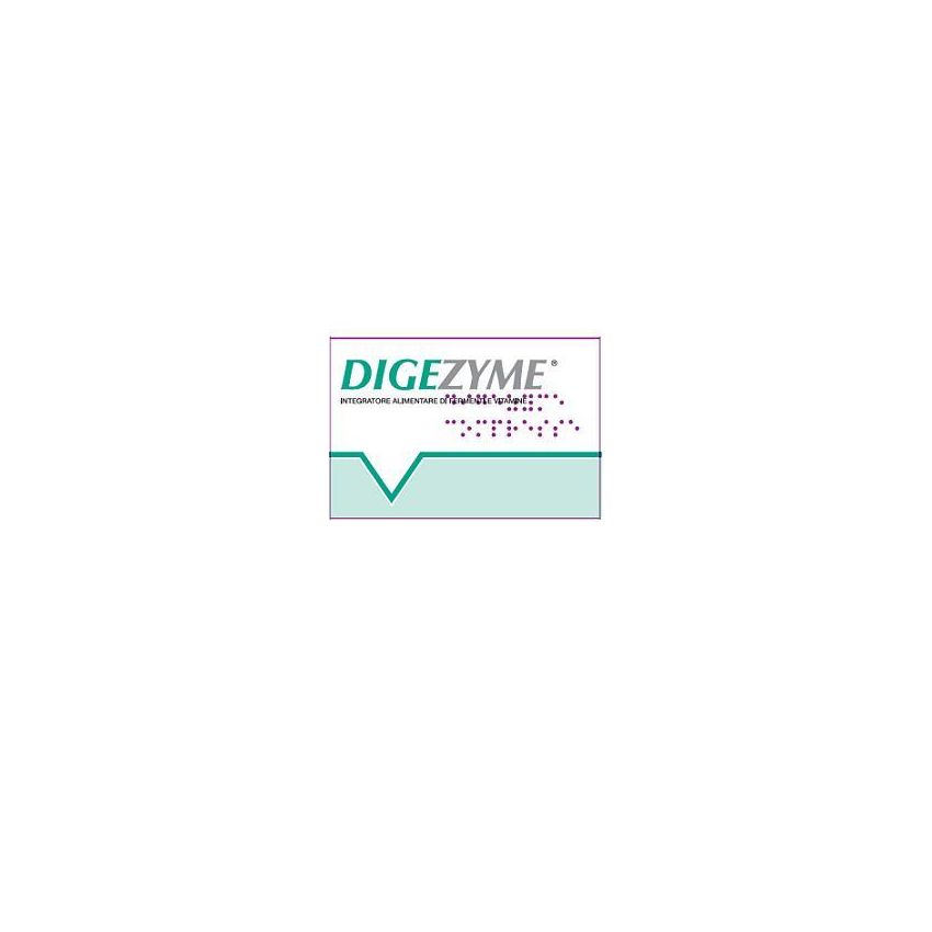 Digezyme Integratore Enzimi Digestivi - 20 Compresse